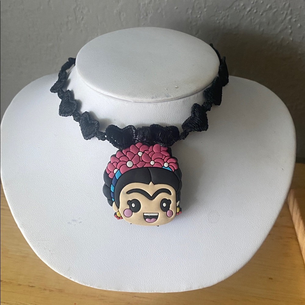 Rare Frida Kahlo stunning one of a kind choker
